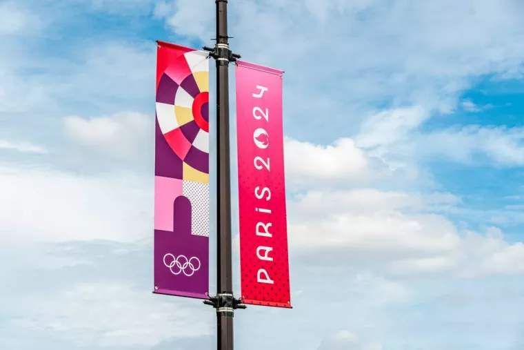 Création d'un kakemono pour une entreprise d'évènementiel, Bourg-en-Bresse, Print France