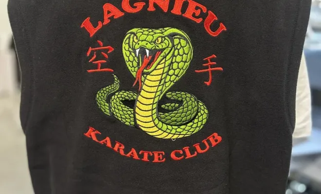 Réalisations pour le club de Karaté de Lagnieu, près de Bourg-en-Bresse, Print France