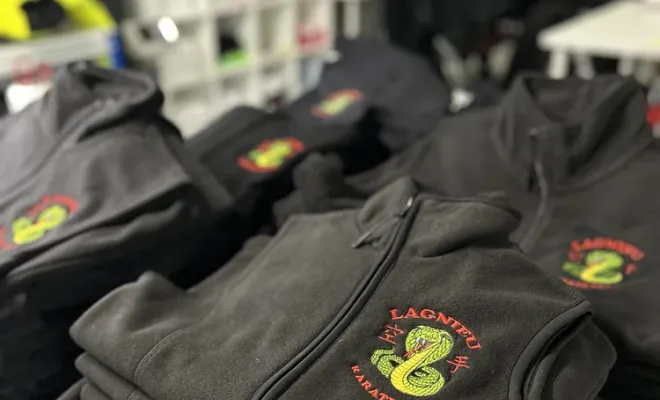 Réalisations pour le club de Karaté de Lagnieu, près de Bourg-en-Bresse, Print France